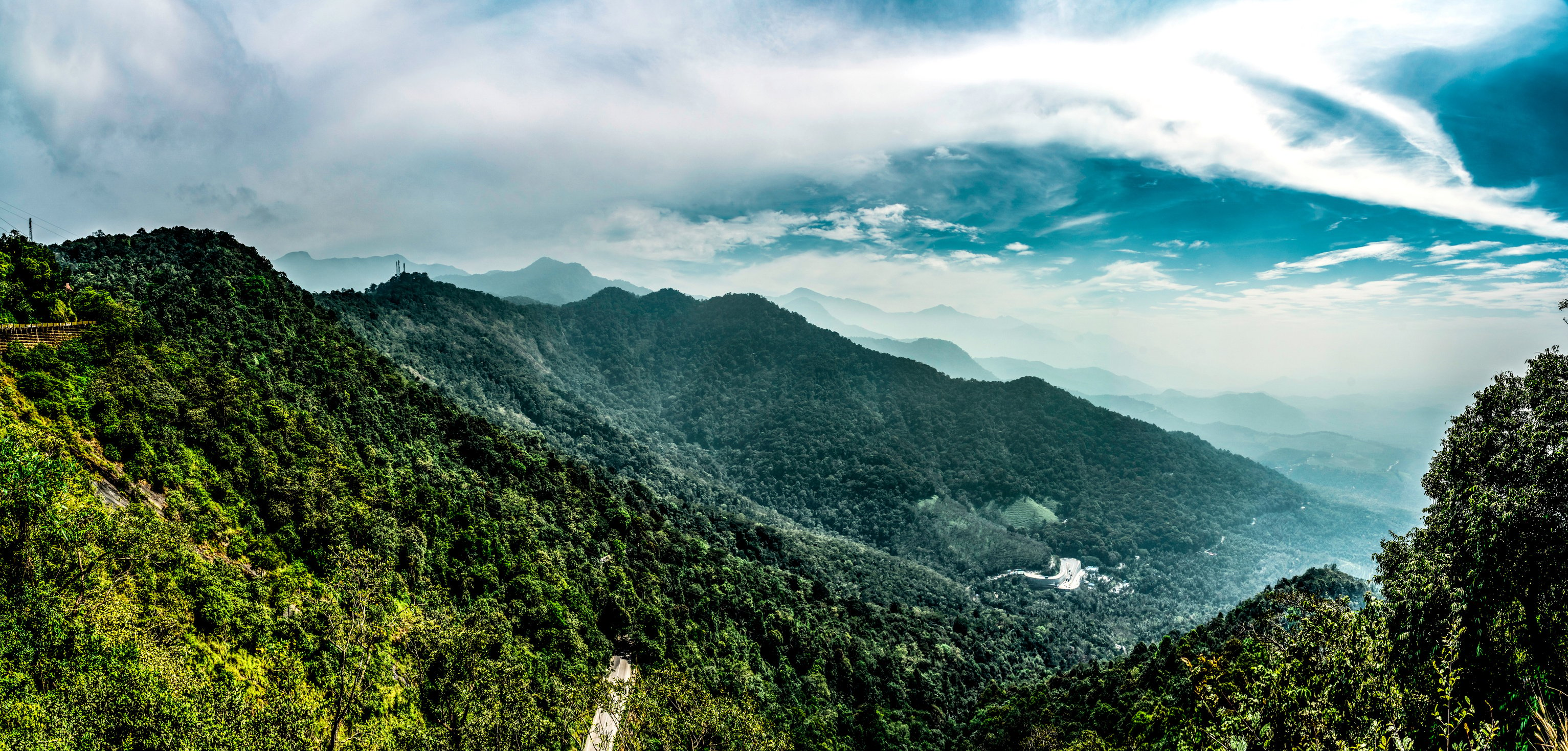 Wayanad Mountain Valley kerala beautiful Nature scenery